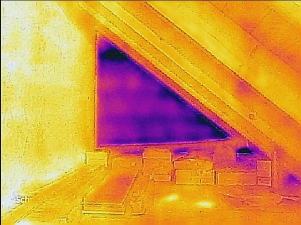 Thermografie Dachgeschoß