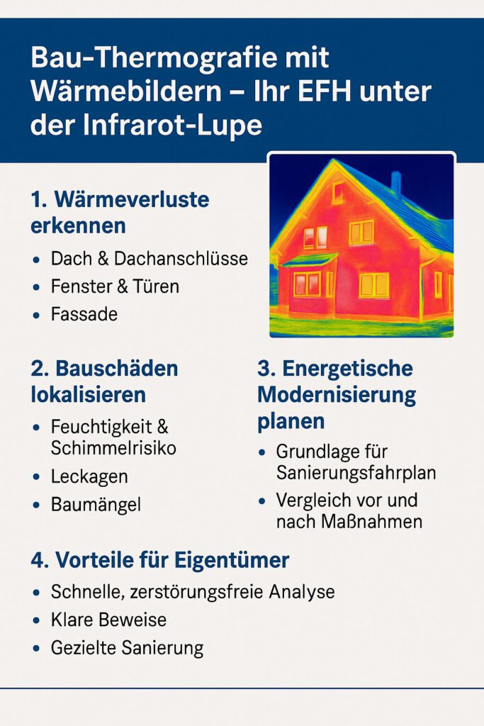Bauthermografie Thermografie Wärmebilder Infrarotaufnahme